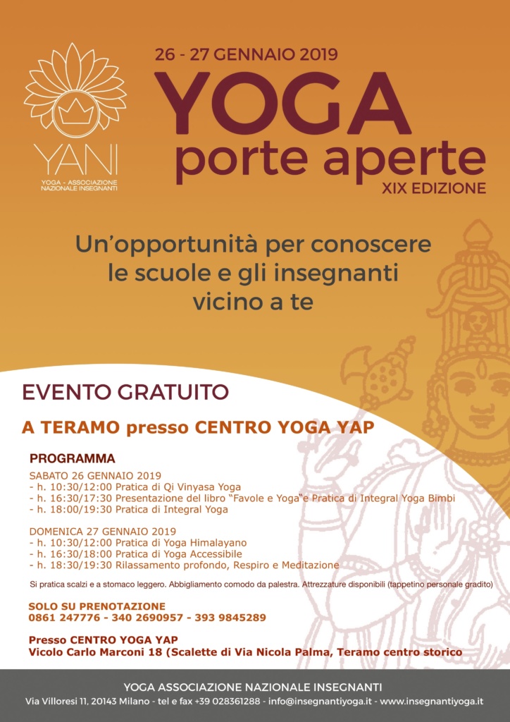 Yoga Porte Aperte 2019