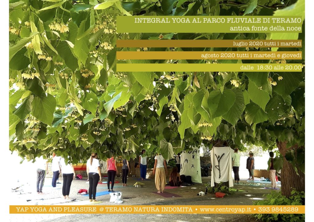 Integral Yoga al Parco Fluviale per Teramo Natura Indomita