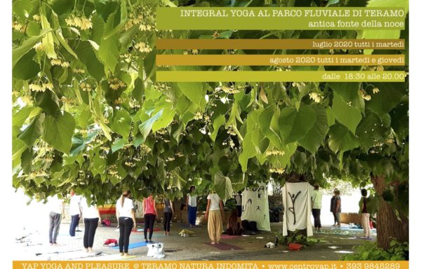 Integral Yoga al Parco Fluviale per Teramo Natura Indomita