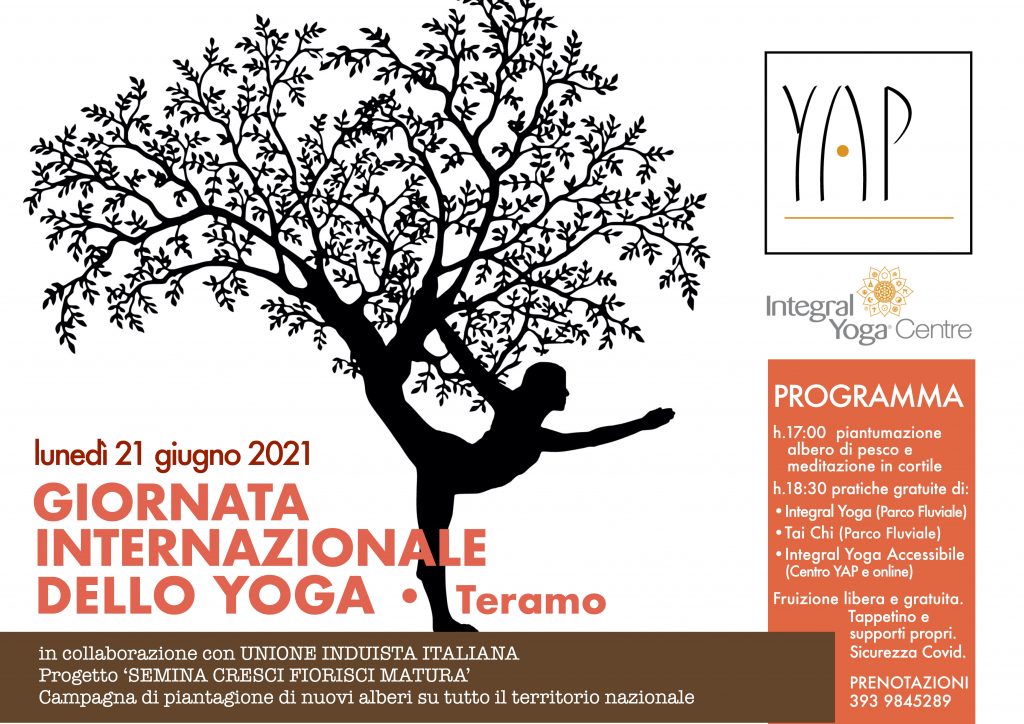 GIORNATA INTERNAZIONALE DELLO YOGA 2021