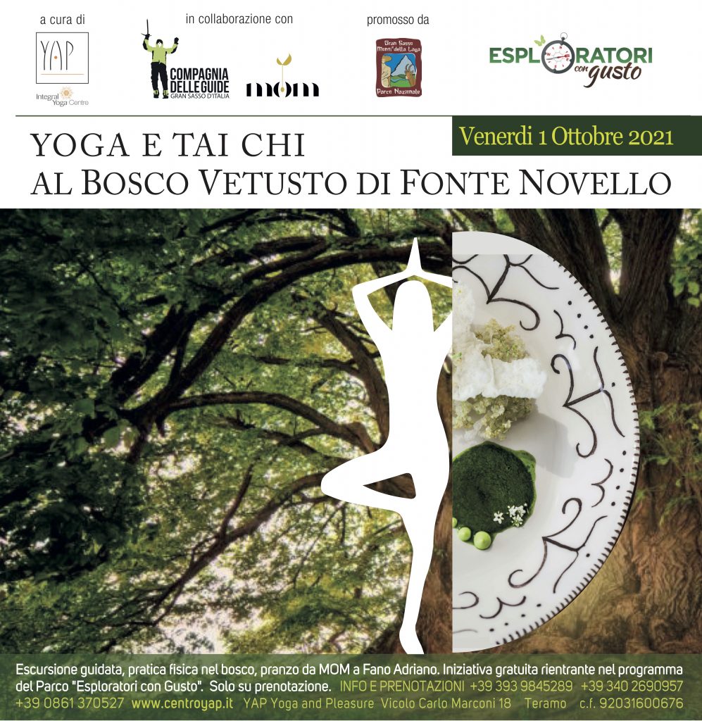 RITORNO ALLE ORIGINI • Yoga e Tai Chi al Bosco Vetusto di Fonte Novello