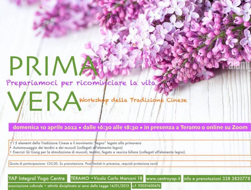 PRIMAVERA. Prepariamoci per ricominciare la vita