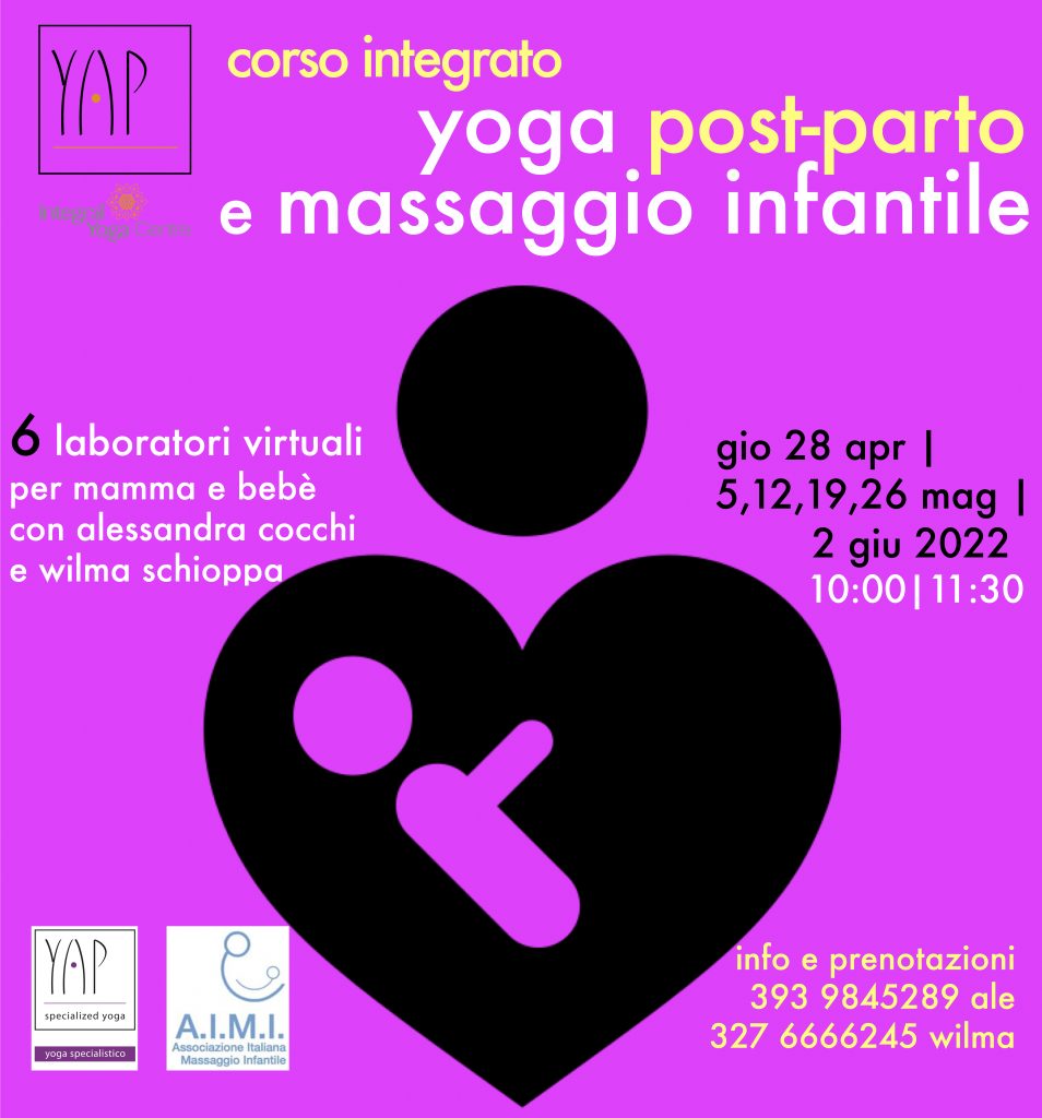 Corso integrato post-parto Yoga e Massaggio Infantile