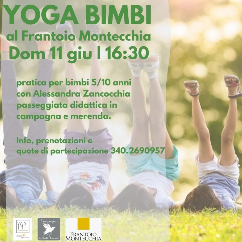 Yoga Bimbi al Frantoio Montecchia