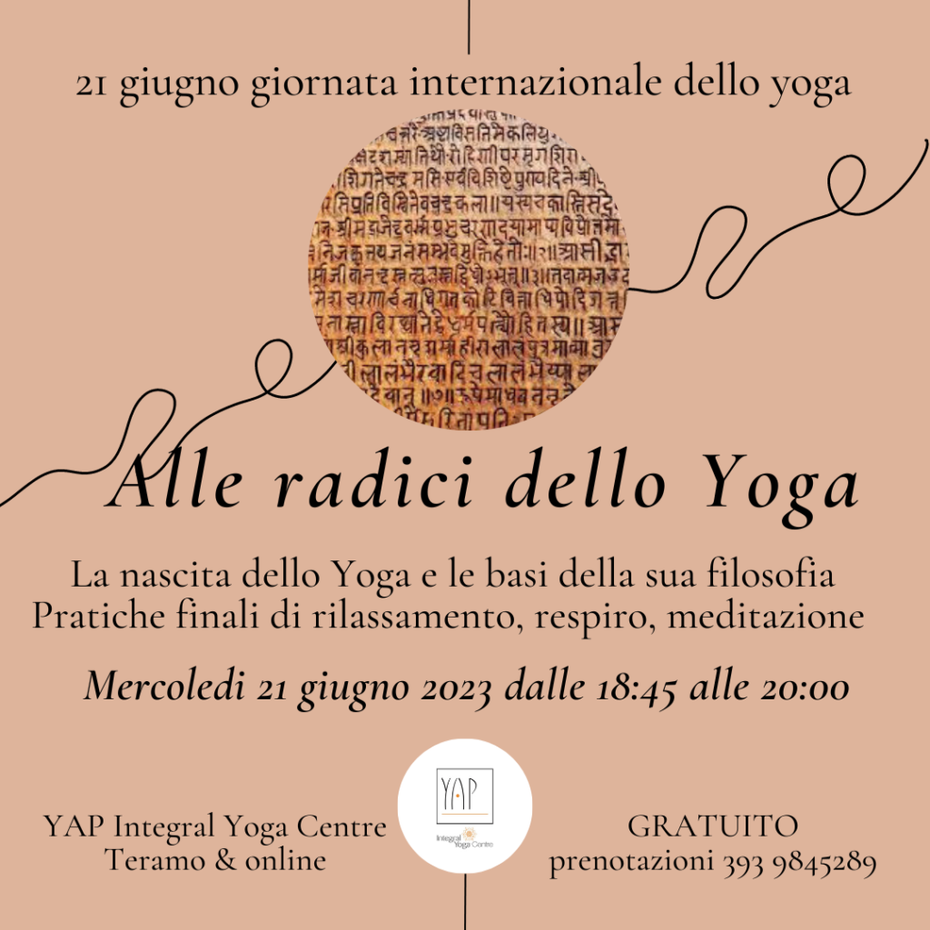 21 giugno Giornata Internazionale dello Yoga