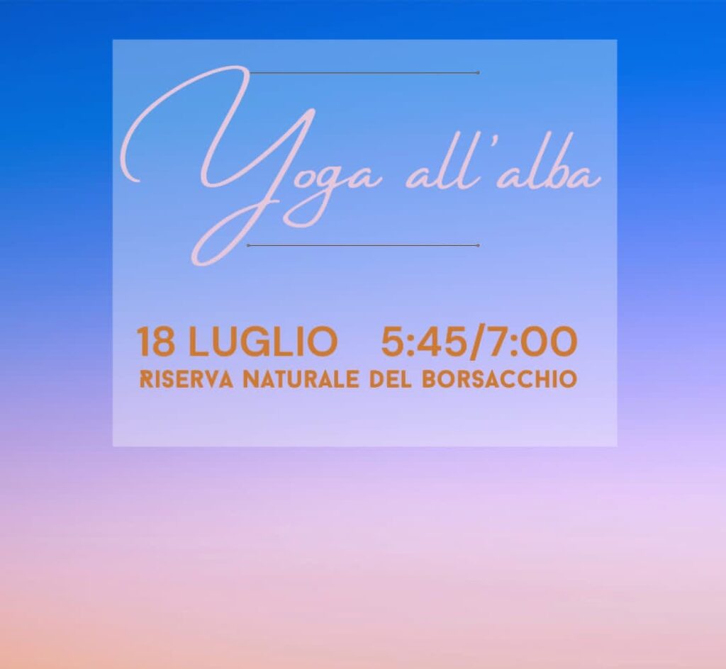 Yoga all’alba