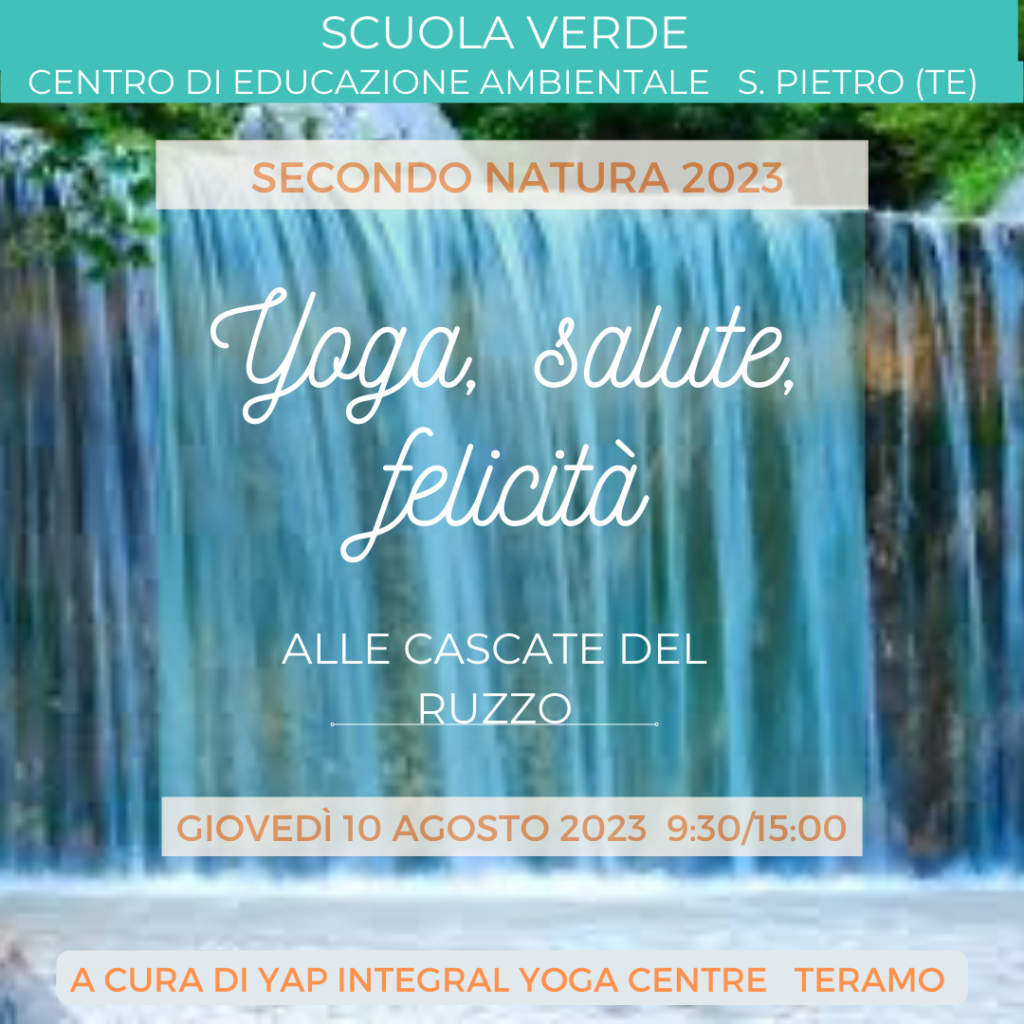 Yoga Salute e Felicità. Alle Cascate del Ruzzo