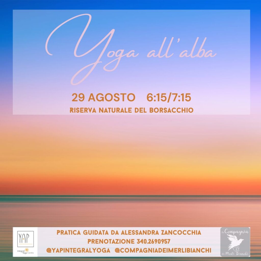 YOGA ALL’ALBA alla Riserva Naturale del Borsacchio