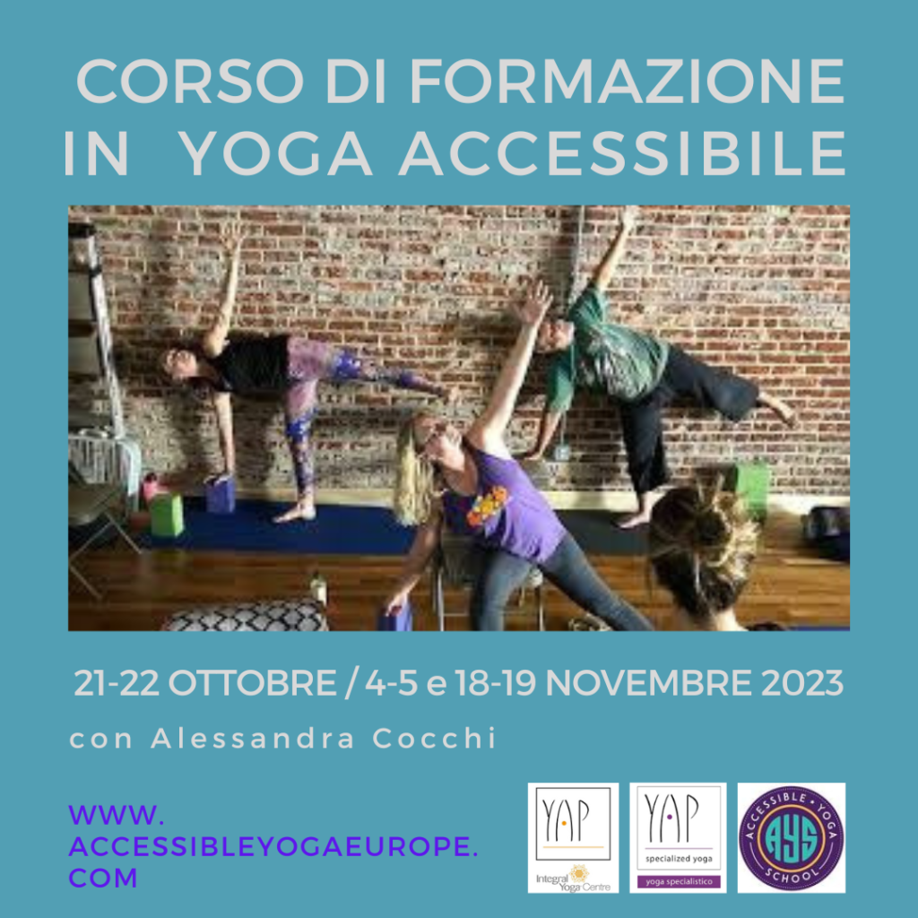 Corso di Formazione Insegnanti Yoga Accessibile