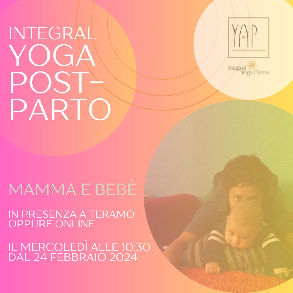 INTEGRAL YOGA POST-PARTO MAMMA E BEBÈ