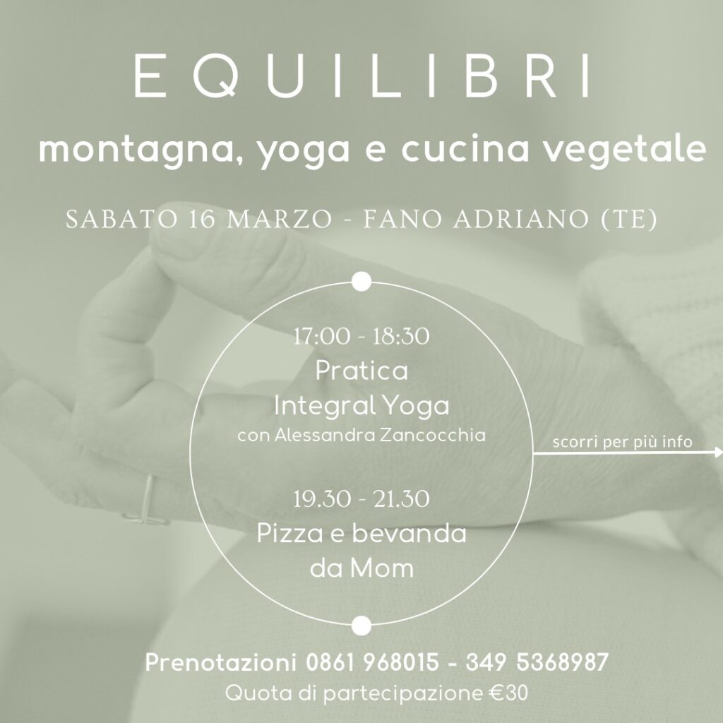 EQUILIBRI • Montagna Yoga e Cucina Vegetale