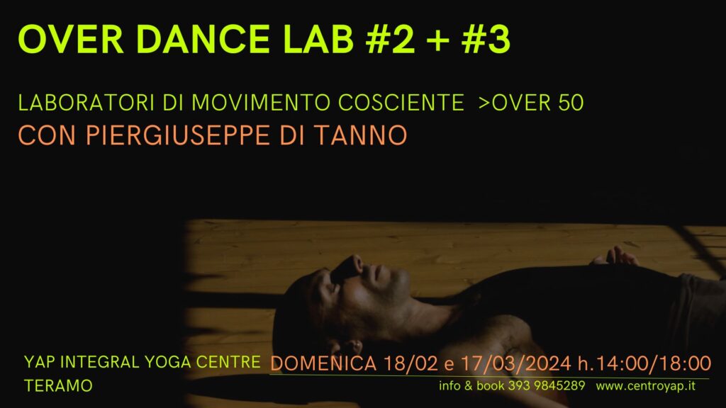 OVER LAB DANCE #2 e #3 con PIERGIUSEPPE DI TANNO