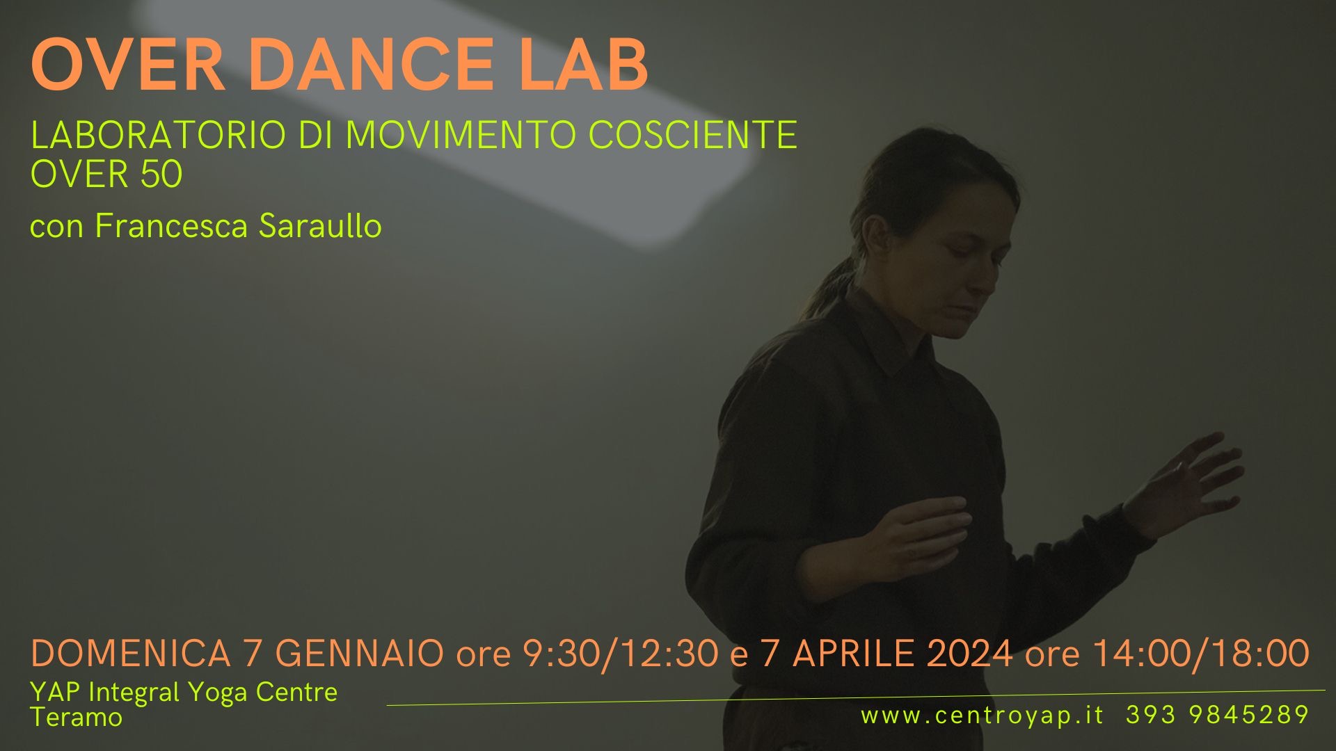 Over Dance Lab # 1 e #4 con Francesca Saraullo