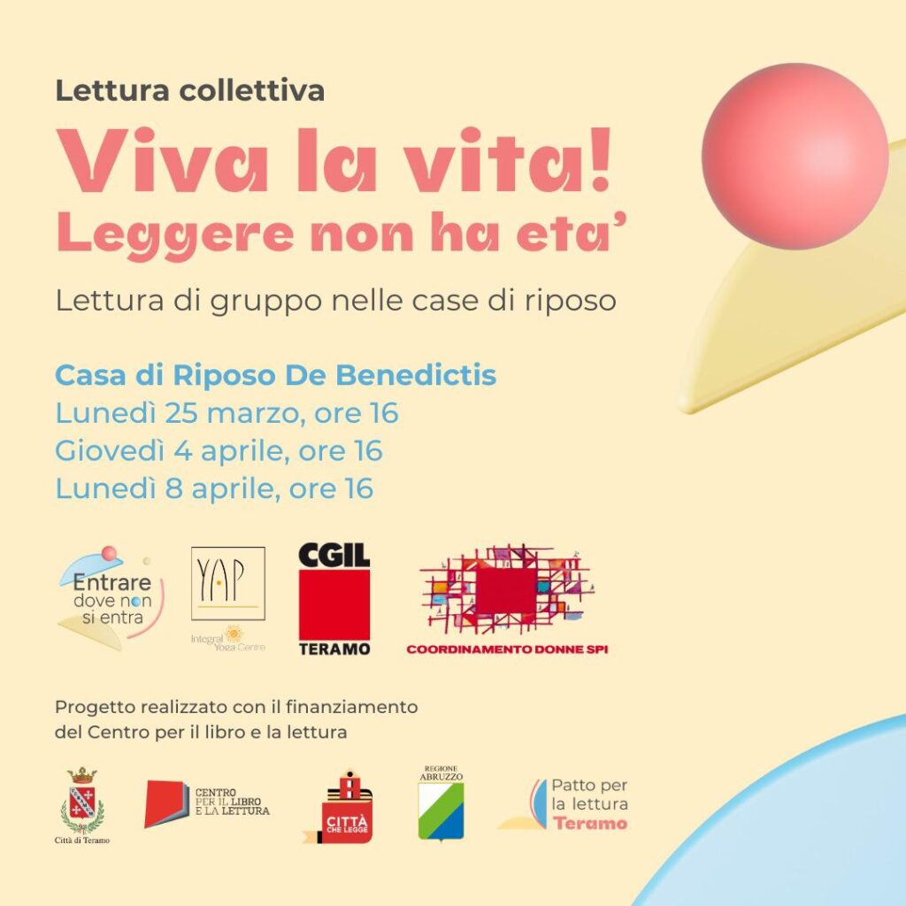 VIVA LA VITA! Leggere non ha età