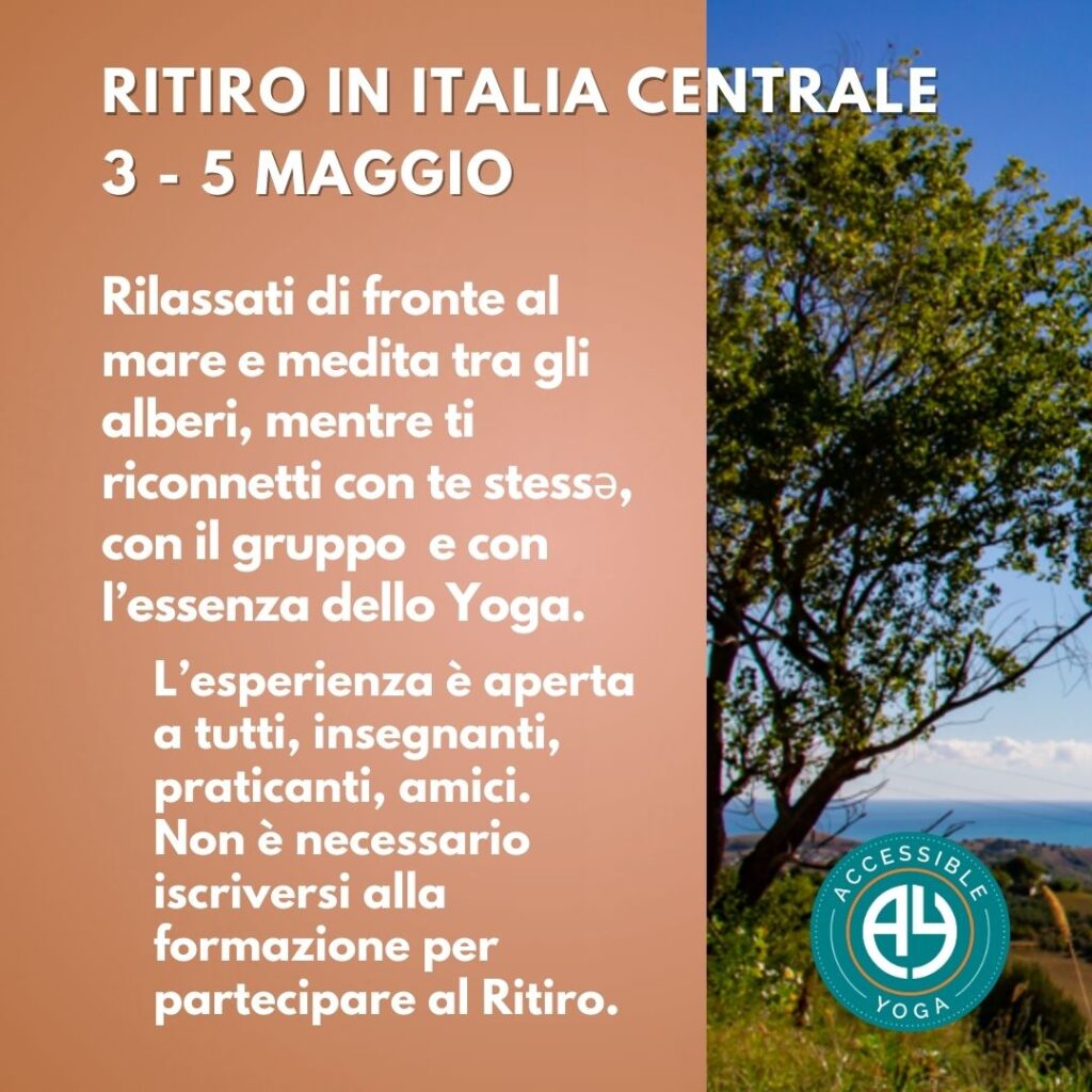 RITIRO DI YOGA ACCESSIBILE