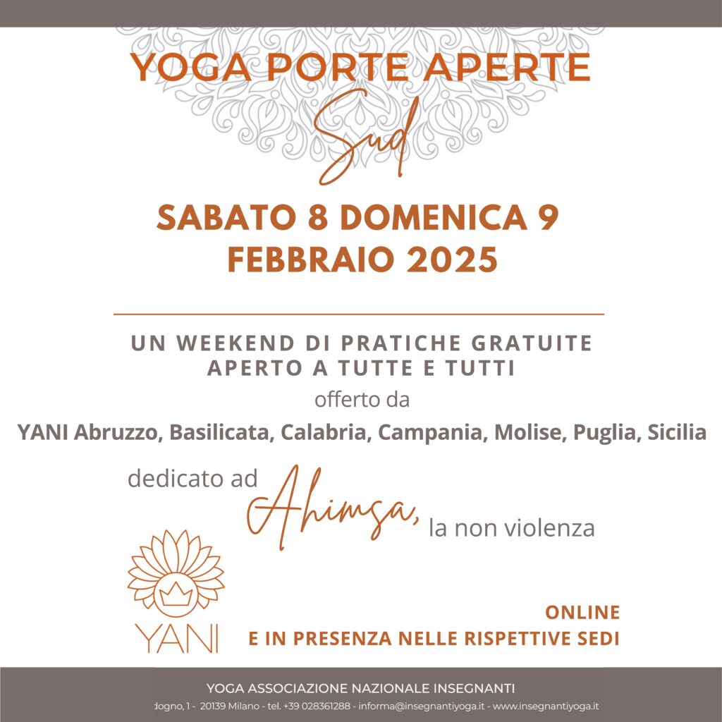 YOGA PORTE APERTE 2025