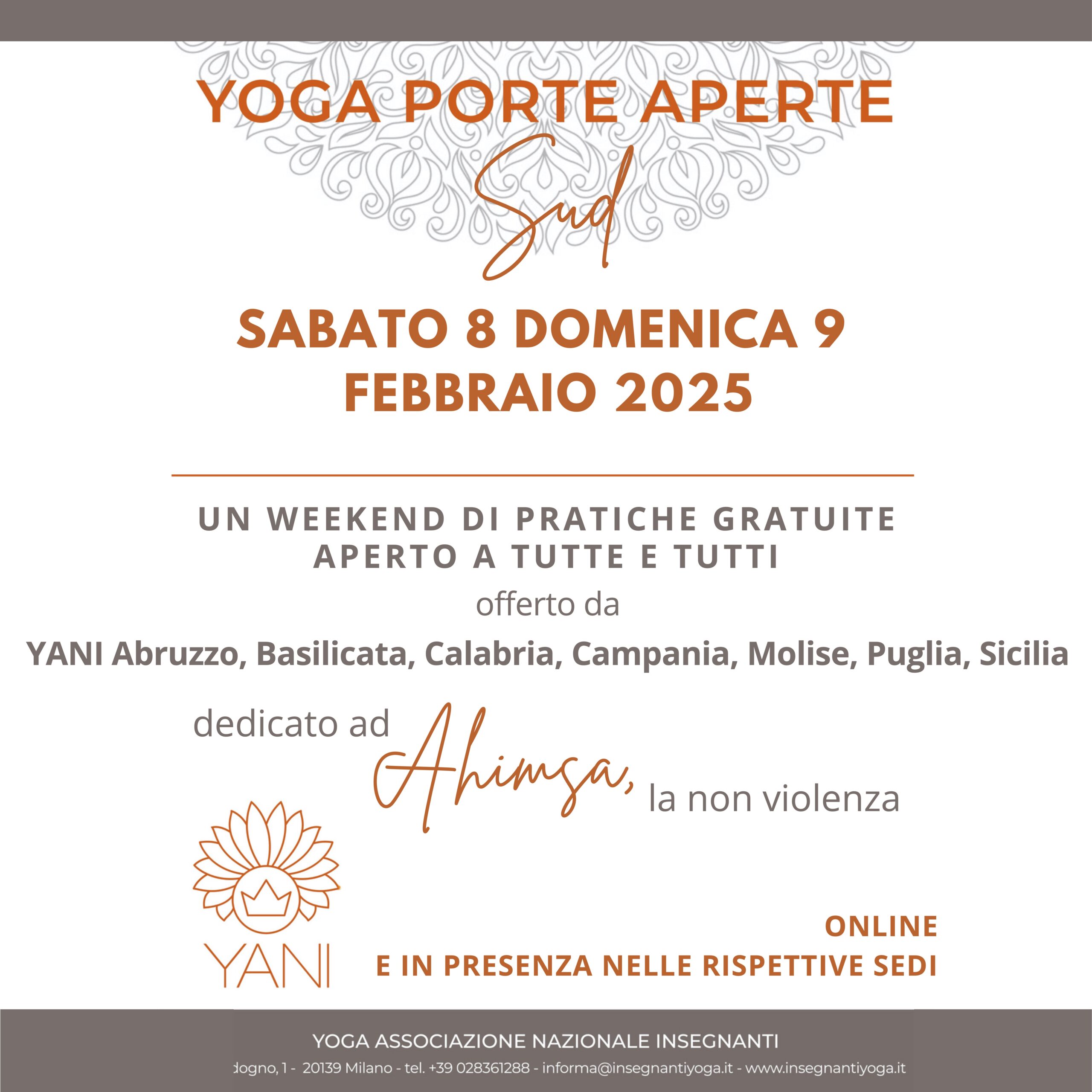 YOGA PORTE APERTE 2025