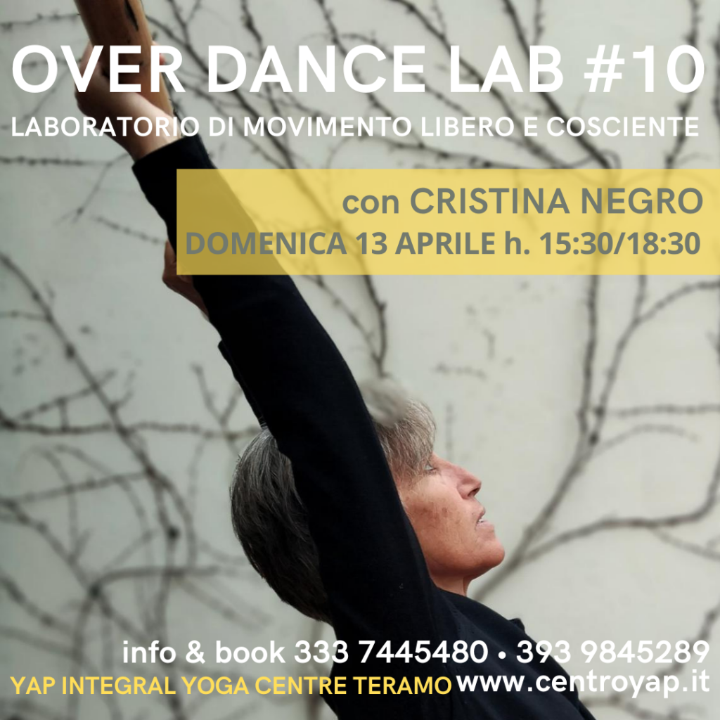 OVER DANCE LAB # 10 con CRISTINA NEGRO