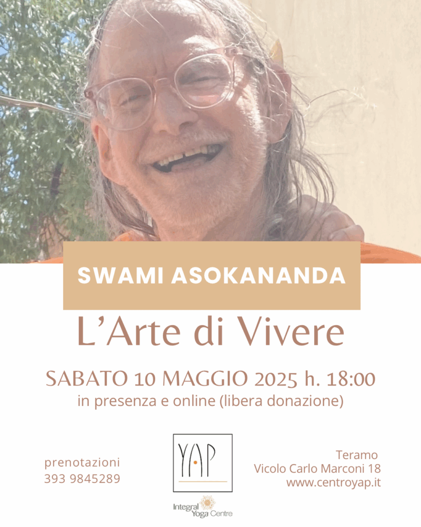 Swami Asokananda e l’Arte di Vivere Spiritualmente