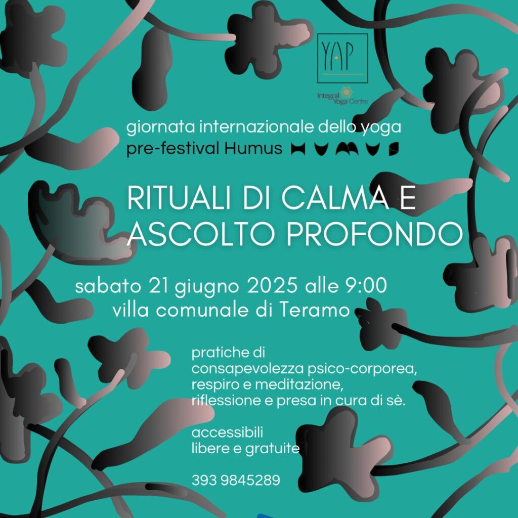 Rituali di Calma e Ascolto Profondo • 21 giugno giornata internazionale dello Yoga