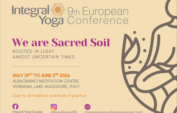 9th INTEGRAL YOGA EUROPEAN CONFERENCE