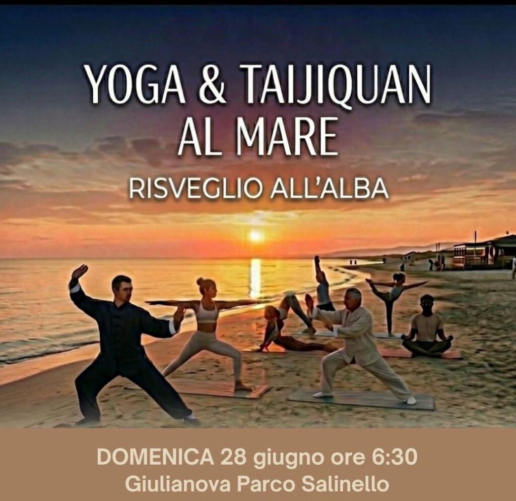Yoga e TaiJiQuan al mare : risveglio all’alba