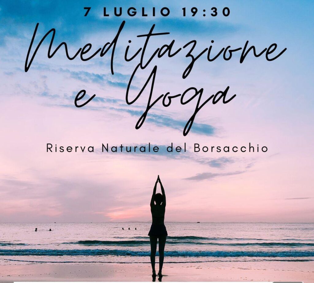 Meditazione camminata e Yoga al tramonto sul mare