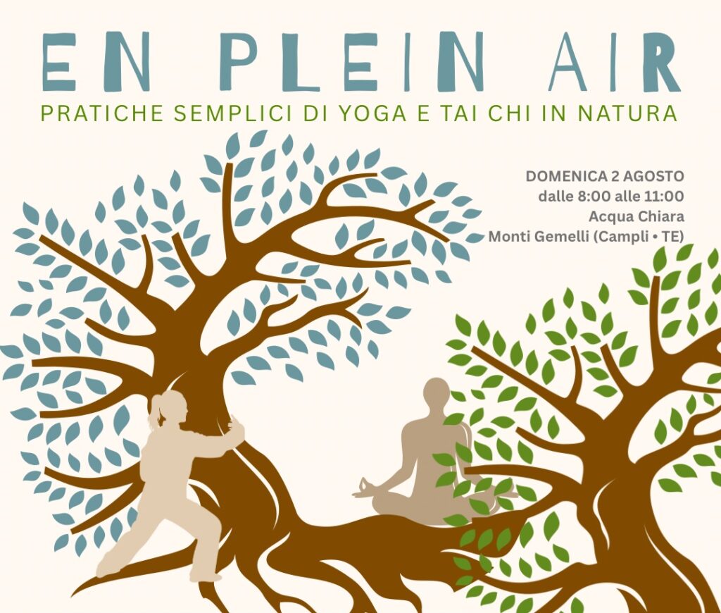 EN PLEIN AIR • Pratiche semplici di Yoga e Tai Chi in natura